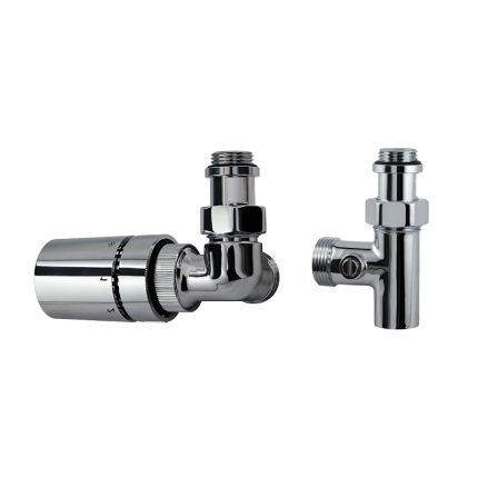 HSK Designheizkörper Montageset / Mischbetrieb Set - Version rechts