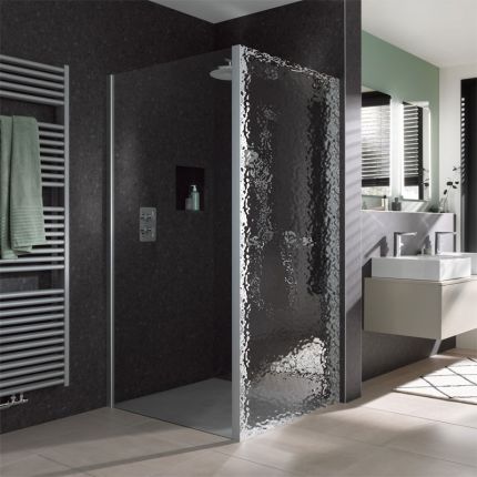 HSK Favorit Plus Seitenwand Alu Silber-matt