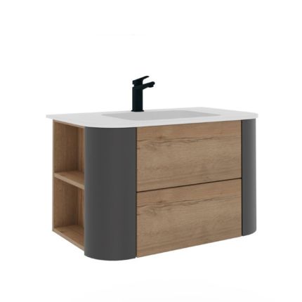 Laguna Orbis Waschtisch mit Unterschrank Set 7 - 82 cm