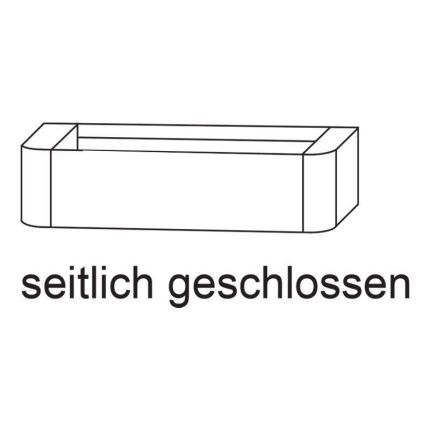 Laguna Orbis Waschtischunterschrank - 80 cm Skizze