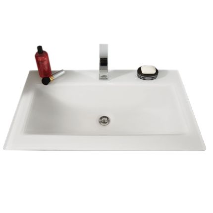 Laguna Life plus Möbelwaschtisch - 92 cm, STONEPLUS weiß