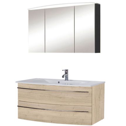 Marlin Bad 3040 - CITYplus Badmöbel Set 31 - 121 cm