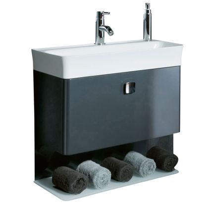 Marlin Gästebad 3010.2 Waschtisch mit Unterschrank Set 60 cm