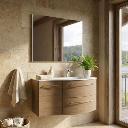 Marlin Bad 3280 Badmöbel Set 11 - 90,4 cm Ambiente
