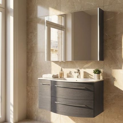 Marlin Bad 3280 Badmöbel Set 3-1 - 90,4 cm Ambiente