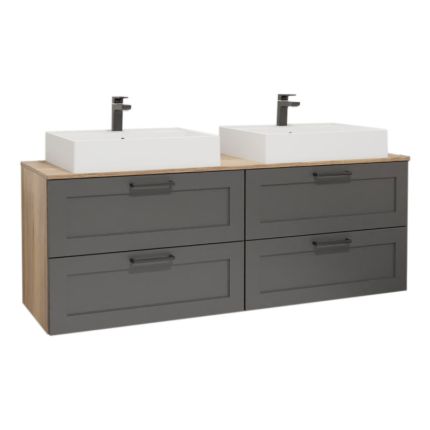 Nobilia Country Waschtisch mit Unterschrank Set 21 - 160 cm