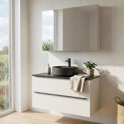 Nobilia Urban Style Badmöbel Set 13 - 100 cm Ambiente