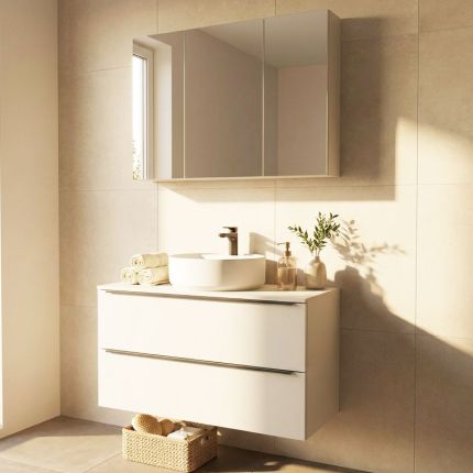 Nobilia Urban Style Badmöbel Set 13 - 100 cm Ambiente