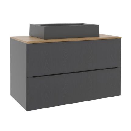 Nobilia Urban Style Waschtisch mit Unterschrank Set 10 - 100 cm