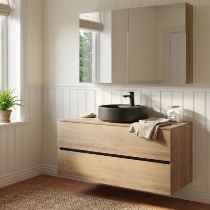 Nobilia Relax Badmöbel Set 15 - 120 cm Ambientebild
