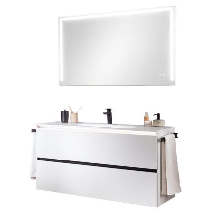 Nobilia Valea Line N Badmöbel Set 16 - 121 cm