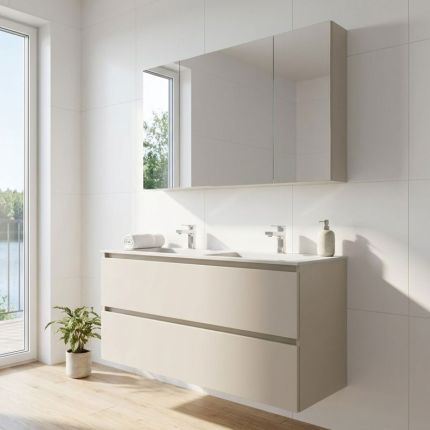 Nobilia Valea Line N Badmöbel Set 19 - 121 cm Ambientebild