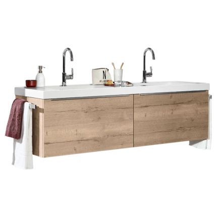 Nobilia Nio Waschtisch mit Unterschrank Set 11 - 161 cm