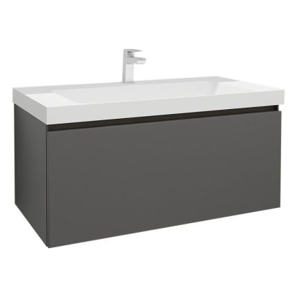 Nobilia Nio Line N Waschtisch mit Unterschrank Set 5 - 101 cm