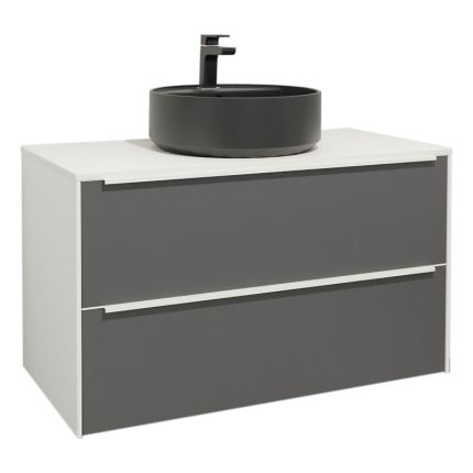 Nobilia Malu Waschtisch mit Unterschrank Set 10 - 102 cm