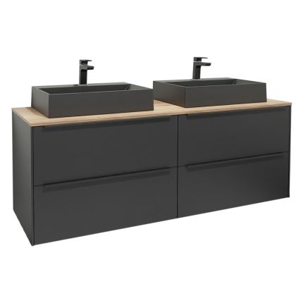 Nobilia Malu Waschtisch mit Unterschrank Set 31 - 162 cm