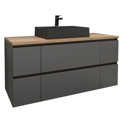 Nobilia Ella Line N Waschtisch mit Unterschrank Set 28 - 140 cm