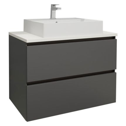 Nobilia Ella Line N Waschtisch mit Unterschrank Set 7 - 90 cm