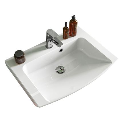 Pelipal Cassca Mineralmarmor-Waschtisch 62 cm