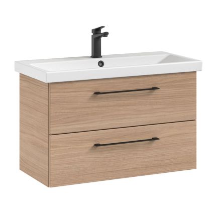 Pelipal Pineo Keramikwaschtisch mit Unterschrank 80 cm
