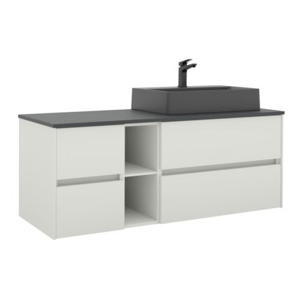 Pelipal Serie 6010 Waschtisch mit Unterschrank Set 133 cm