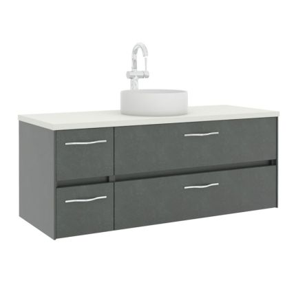 Pelipal Serie 6010 Waschtisch mit Unterschrank Set 133 cm
