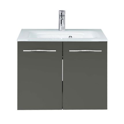 Pelipal Serie 6110 Waschtisch mit Unterschrank Set 61 cm Skizze