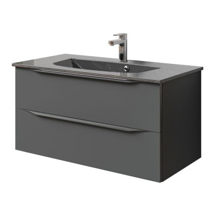 Pelipal Serie 6025 Waschtisch und Unterschrank Set 97 cm