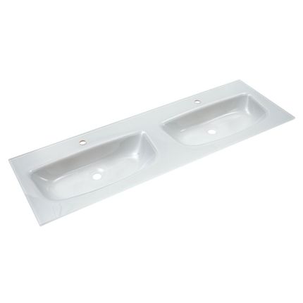 Pelipal PCON Glaswaschtisch 152 cm Optiwhite