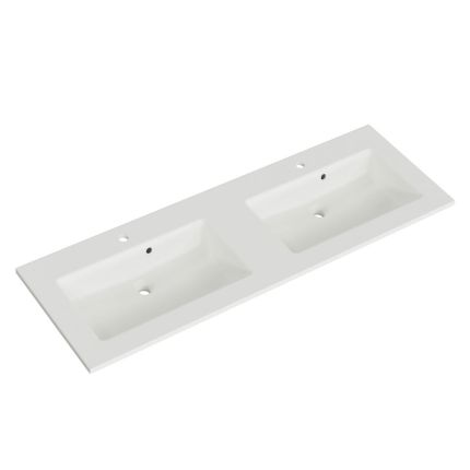 Pelipal PCON Solid Surface Doppelwaschtisch 153 cm
