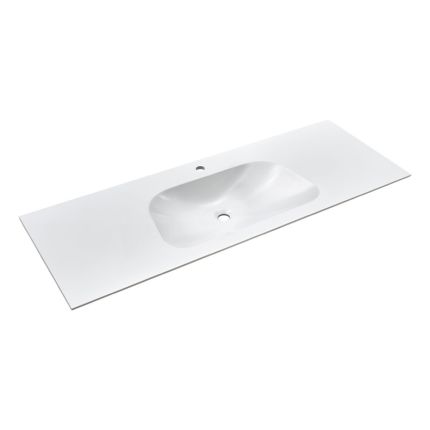 Pelipal PCON Mineralmarmor-Waschtisch 137 cm