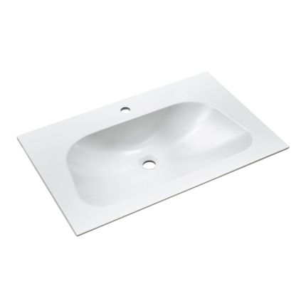 Pelipal PCON Mineralmarmor-Waschtisch 77 cm