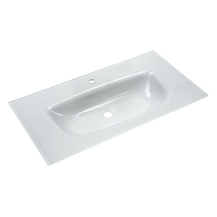 Pelipal PCON Glaswaschtisch 92 cm Optiwhite