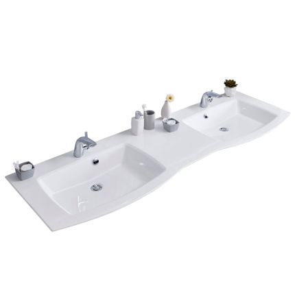 Pelipal PCON Mineralmarmor-Waschtisch 187 cm