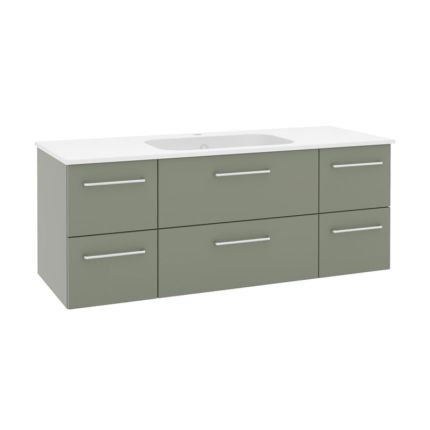 Pelipal PCON Waschtisch mit Unterschrank 122 cm