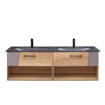 Pelipal Serie 7040 Waschtisch mit Unterschrank - 153 cm
