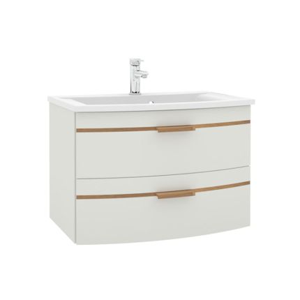 Pelipal Serie 7045 Mineralguss-Waschtisch mit Unterschrank 72 cm