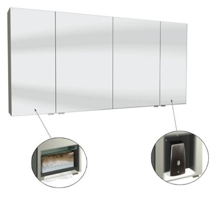 Pelipal Vario Select Spiegelschrank 150 cm Skizze