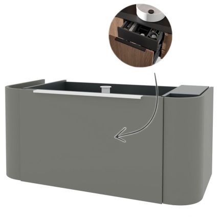 Pelipal Serie 7200 Waschtischunterschrank - 106 cm, 1 Auszug mit Innenauszug