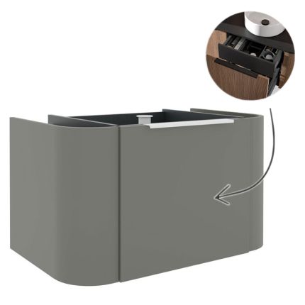 Pelipal Serie 7200 Waschtischunterschrank - 86 cm, 1 Auszug