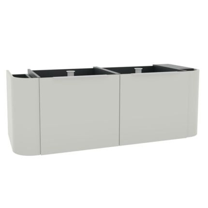 Pelipal Serie 7200 Waschtischunterschrank - 136 cm, 2 große Auszüge