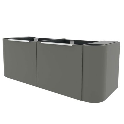 Pelipal Serie 7200 Waschtischunterschrank - 136 cm, 2 große Auszüge