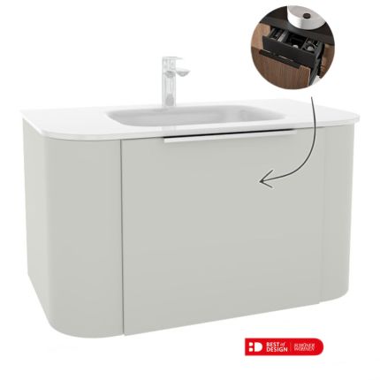 Pelipal Serie 7200 Waschtisch mit Unterschrank Set 87 cm