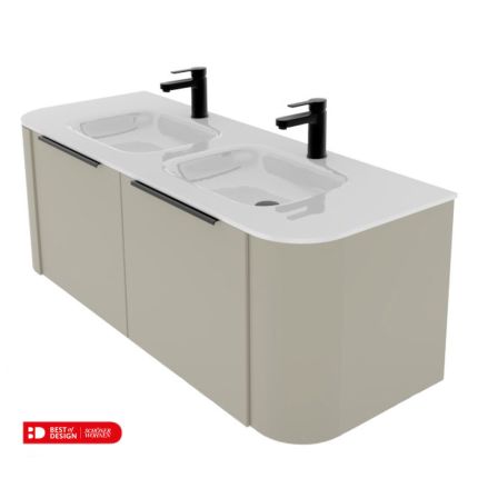 Pelipal Serie 7200 Waschtisch mit Unterschrank - 137 cm