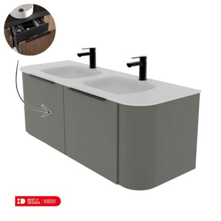 Pelipal Serie 7200 Waschtisch mit Unterschrank - 137 cm