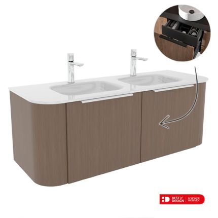 Pelipal Serie 7200 Waschtisch mit Unterschrank - 137 cm