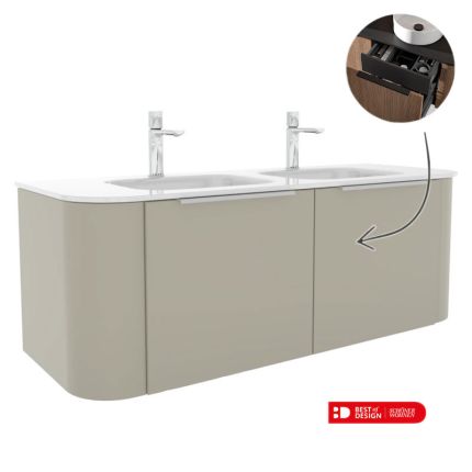 Pelipal Serie 7200 Waschtisch mit Unterschrank - 137 cm