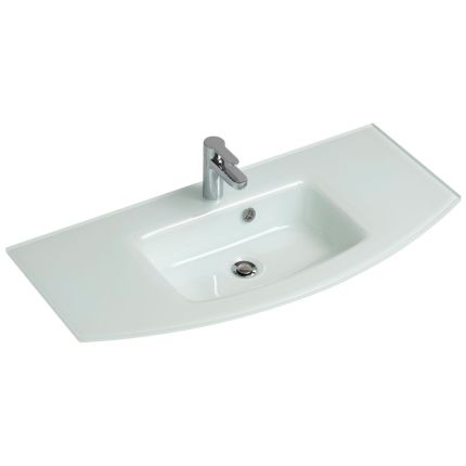 Pelipal Cassca Möbelwaschtisch / Glaswaschtisch - 101 cm