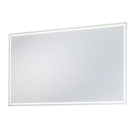 Puris Kera Plan Flächenspiegel - 140 cm, mit umlaufender LED Beleuchtung