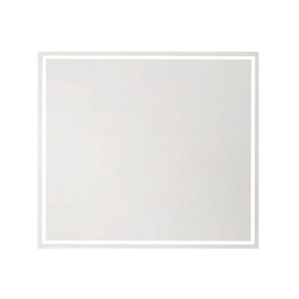 Puris Kera Plan Flächenspiegel - 90 cm, umlaufende LED-Beleuchtung